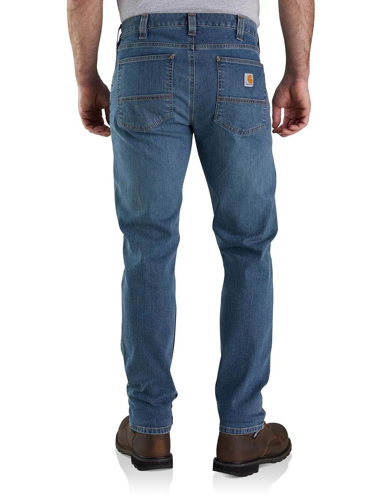 104960 Work Jeans Stretch Rugged Flex Tapered 5-Pocket - Carhartt