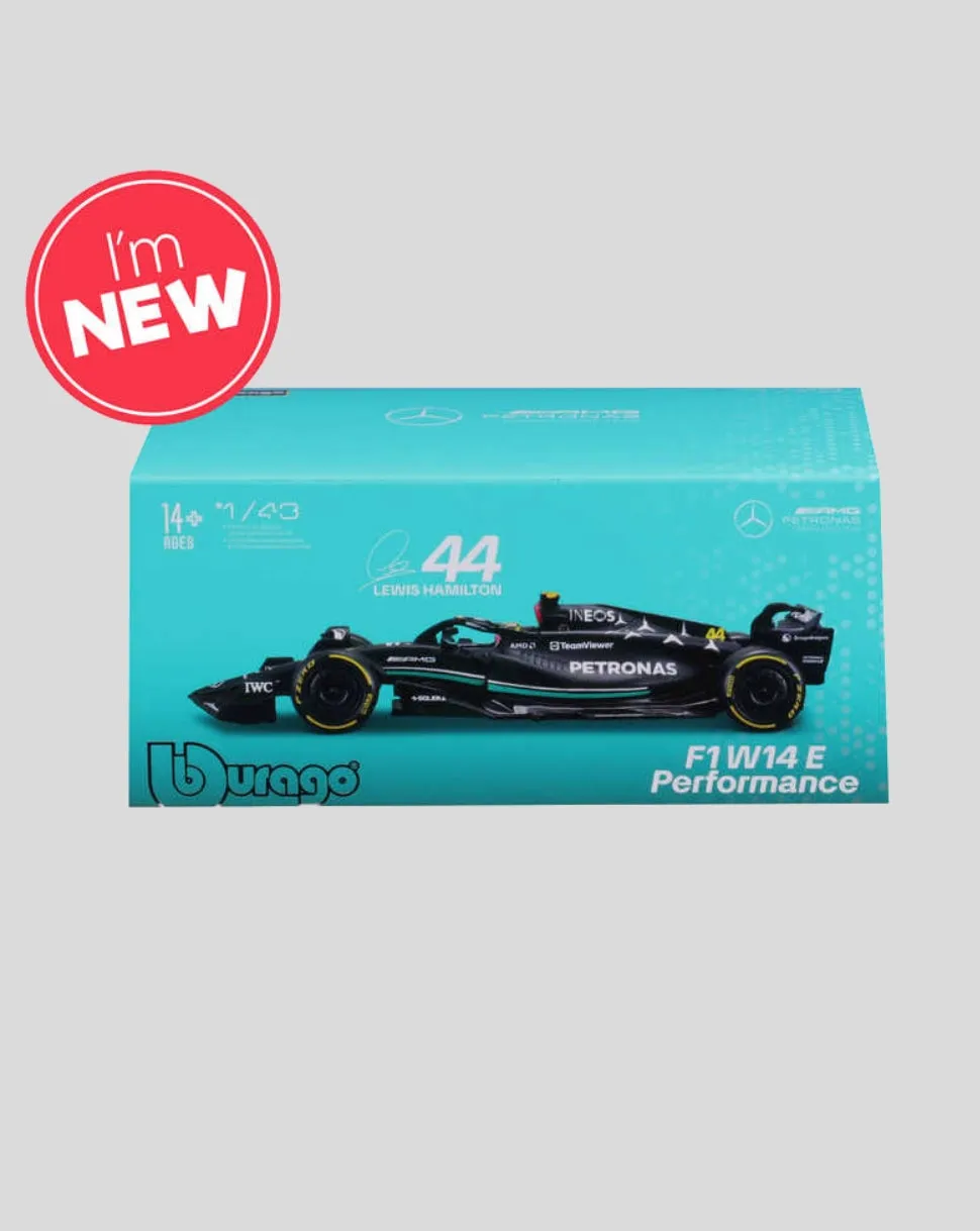 1:43 F1 Mercedes-Benz W14 2023 with Helmet Hamilton