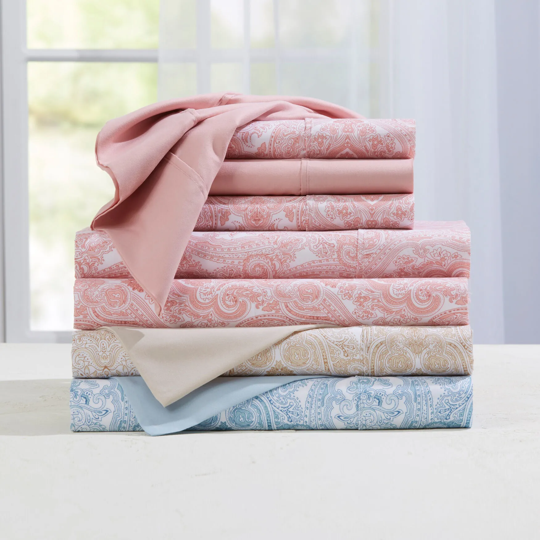 6-PC Paisley Sheet Set