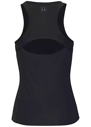 active by LASCANA Cut-Out Sleeveless Vest Top | Kaleidoscope