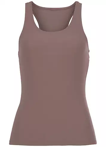 active by LASCANA Cut-Out Sleeveless Vest Top | Kaleidoscope