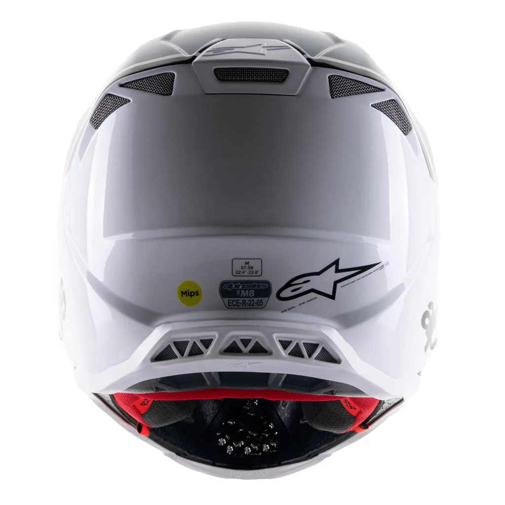 Alpinestars - S-M8 Radium Blue/White Helmet