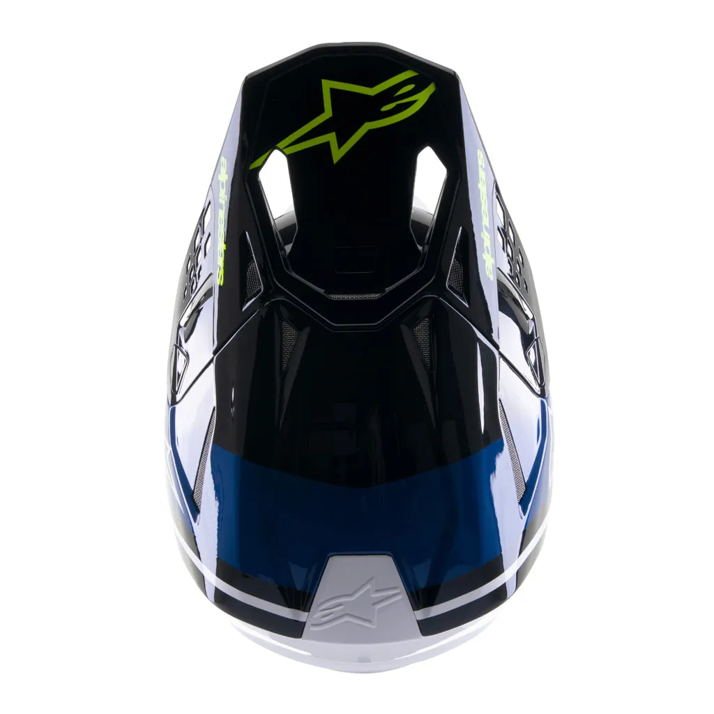 Alpinestars - S-M8 Radium Blue/White Helmet