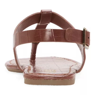 a.n.a Womens Kate T-Strap Flat Sandals