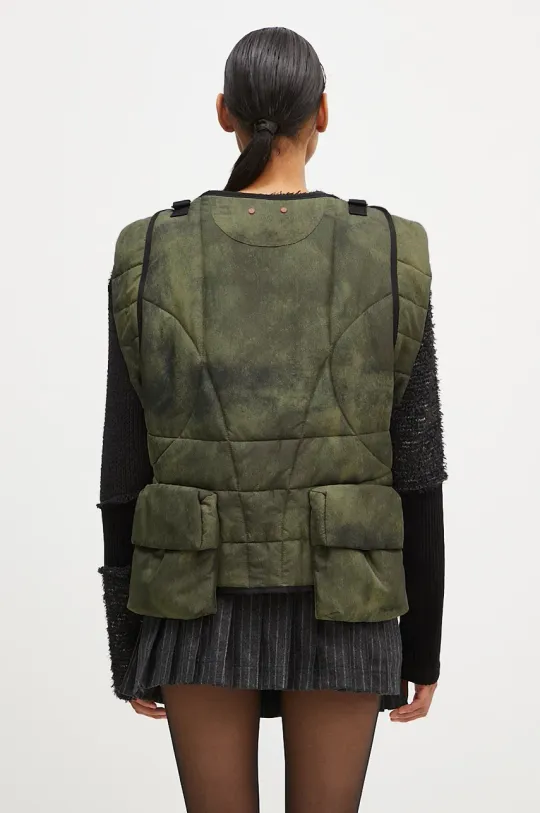 Andersson Bell vest Marble Padded Vest green color awa648m