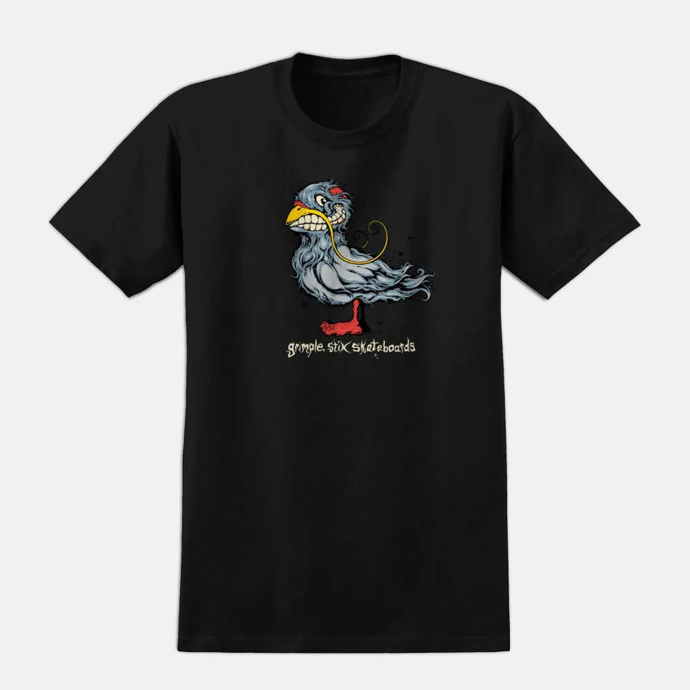 Anti Hero Skateboards - Grimple Pigeon T-Shirt - Black / Multi