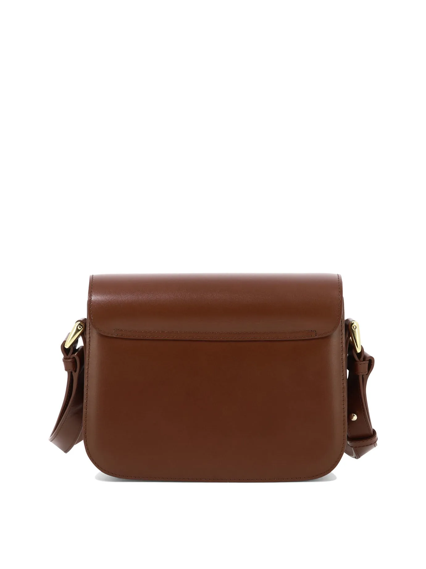 A.P.C. Women's Grace Small Leather Crossbody Bag in Brown for SS24