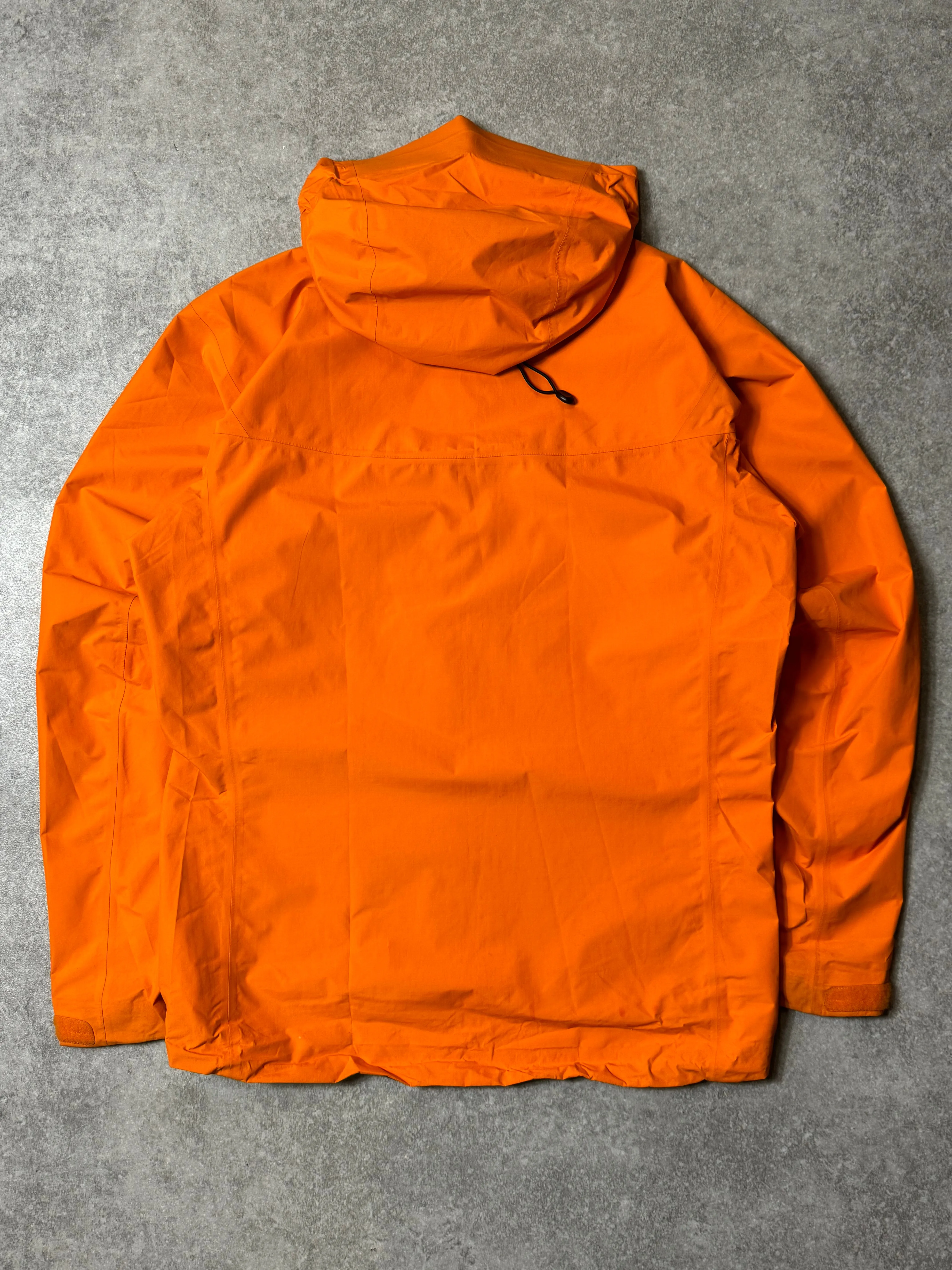 Arc'teryx Orange GORE-TEX Hooded Full Zip Jacket