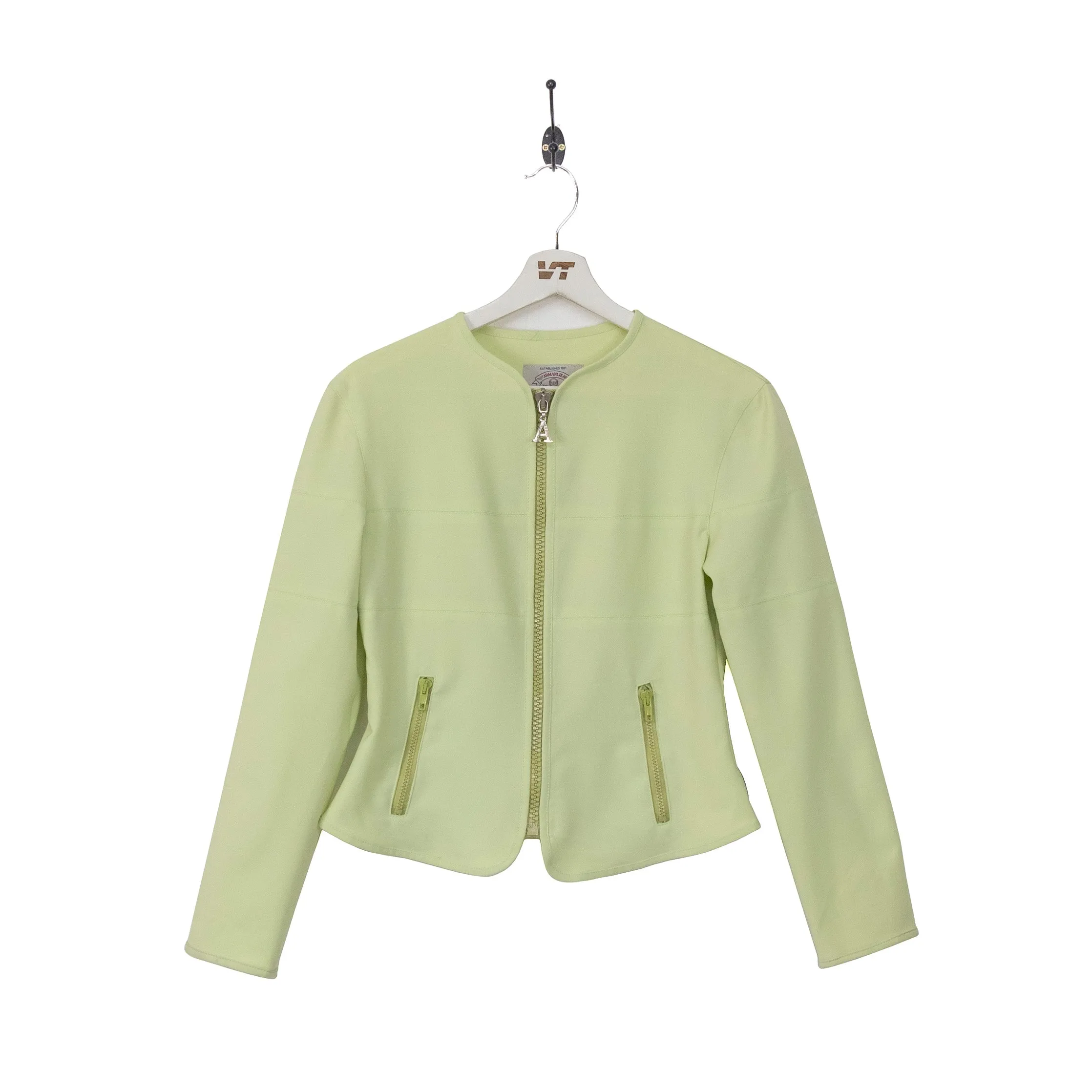 Armani Jeans Lime Green Lightweight Jacket