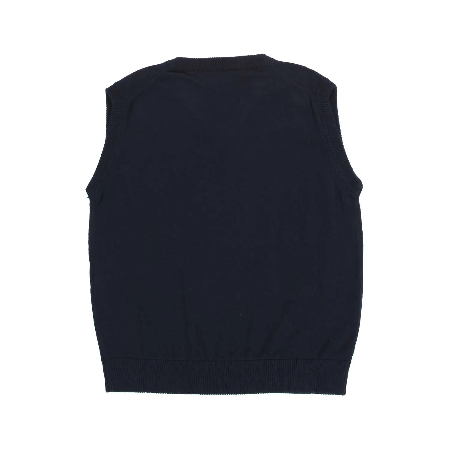 Armani Junior Navy Blue V-Neck Vest For Children