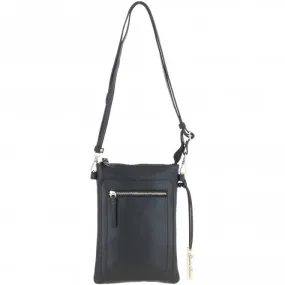 Ashwood Leather Crossbody Smart Phone Bag Black: Z-71