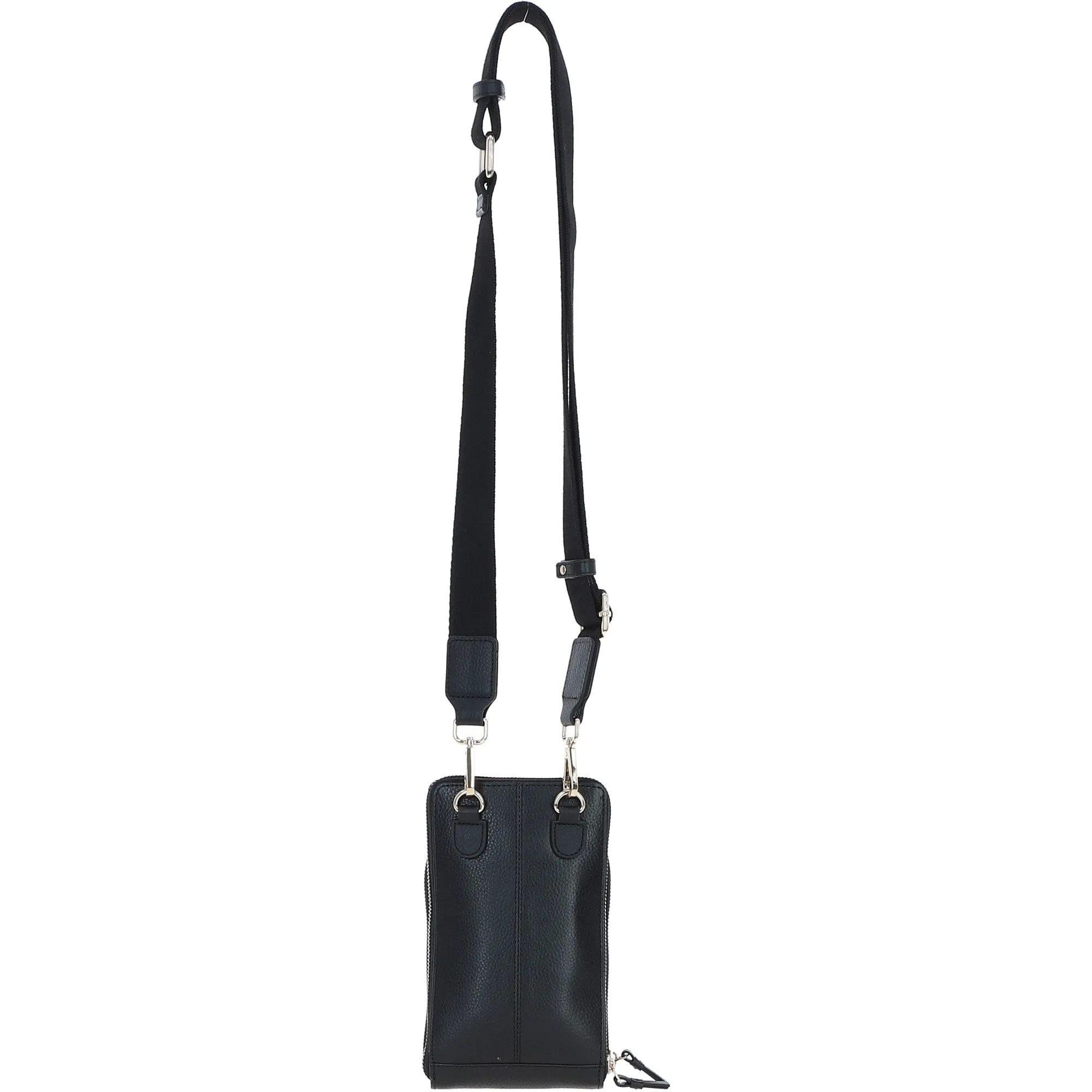 Ashwood Leather Luxury Crossbody Phone Bag Design-X Black: X-31