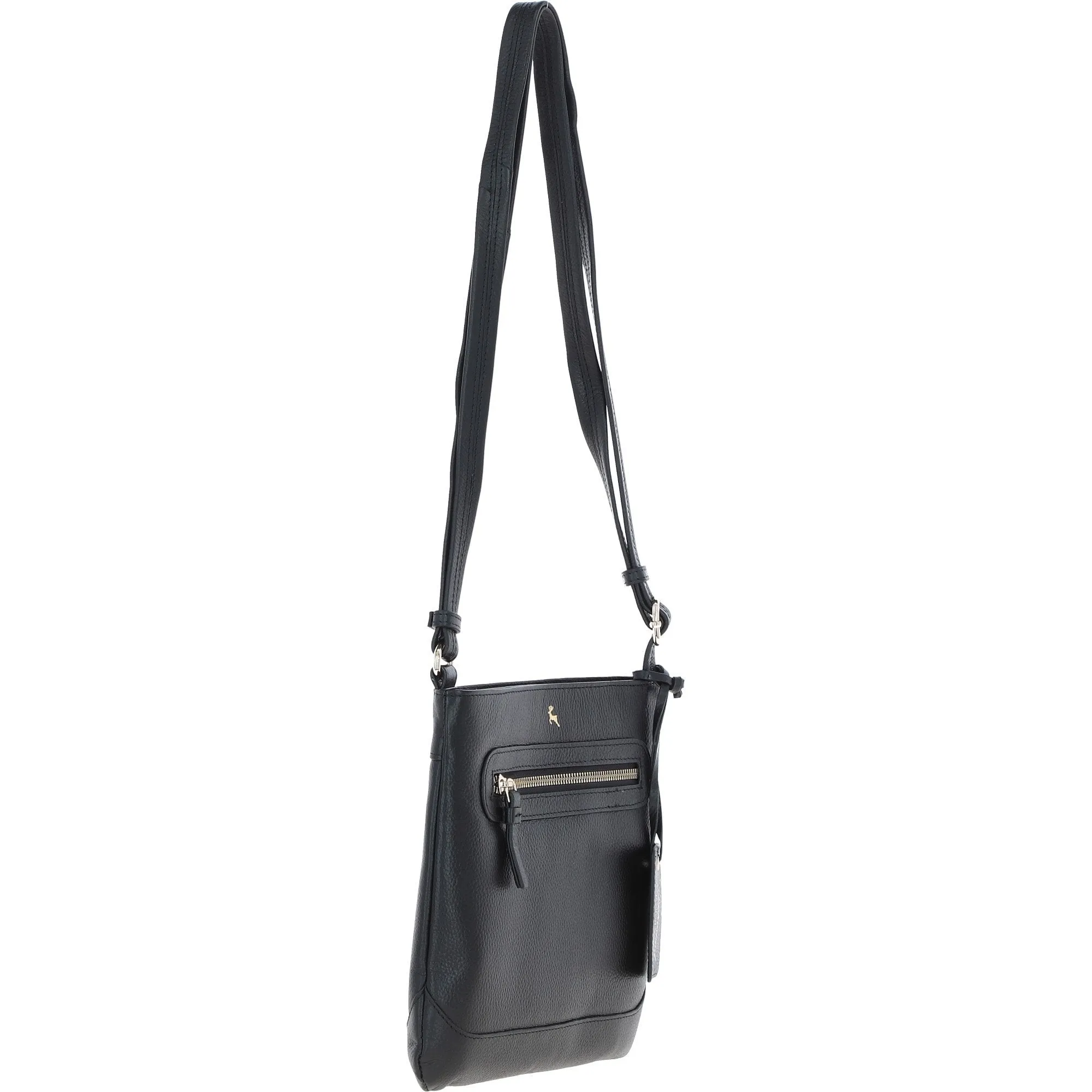 Ashwood Leather Smart Crossbody Bag Black: 64638/cb-9