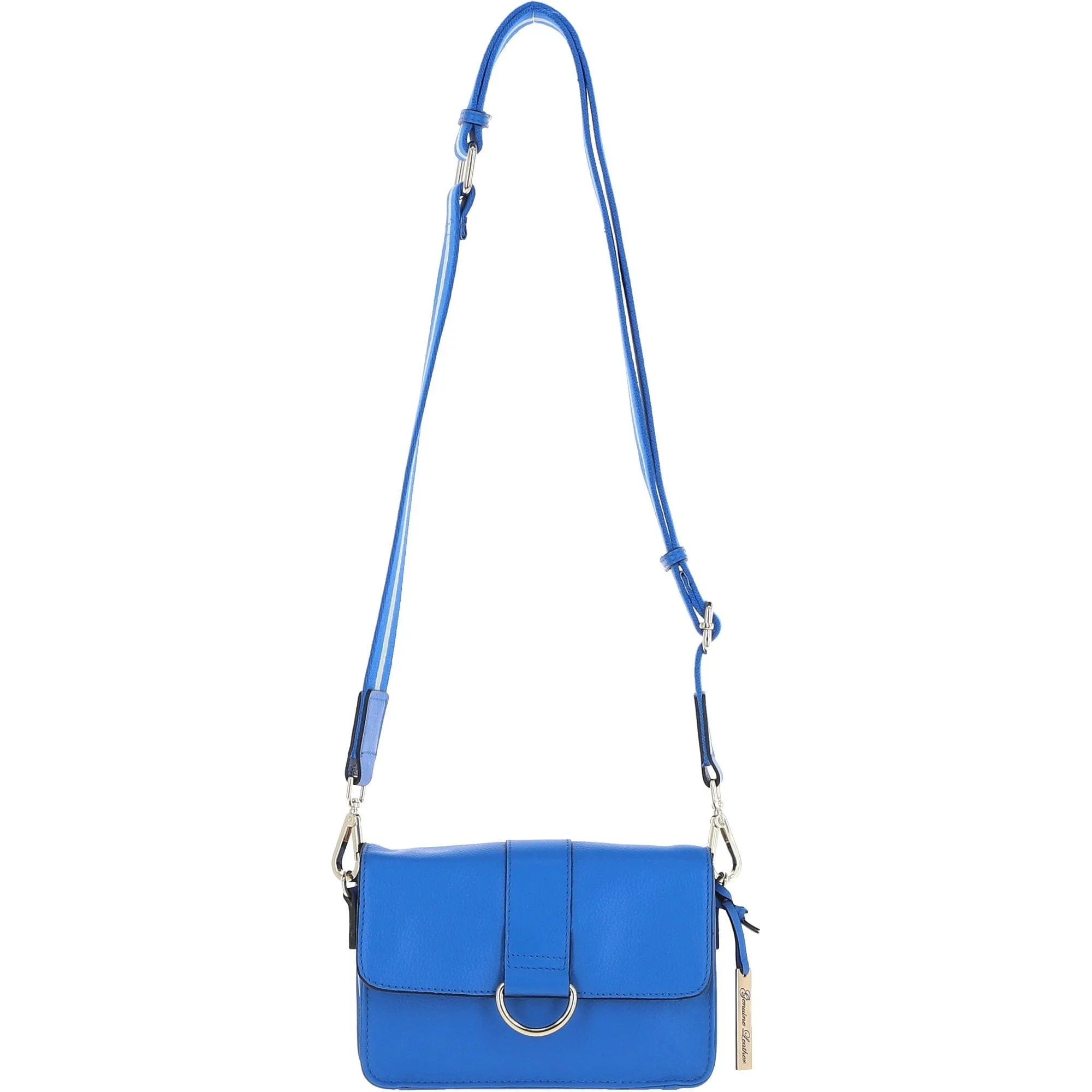 Ashwood Real Leather Small Crossbody Bag Sodalite Blue: 64297