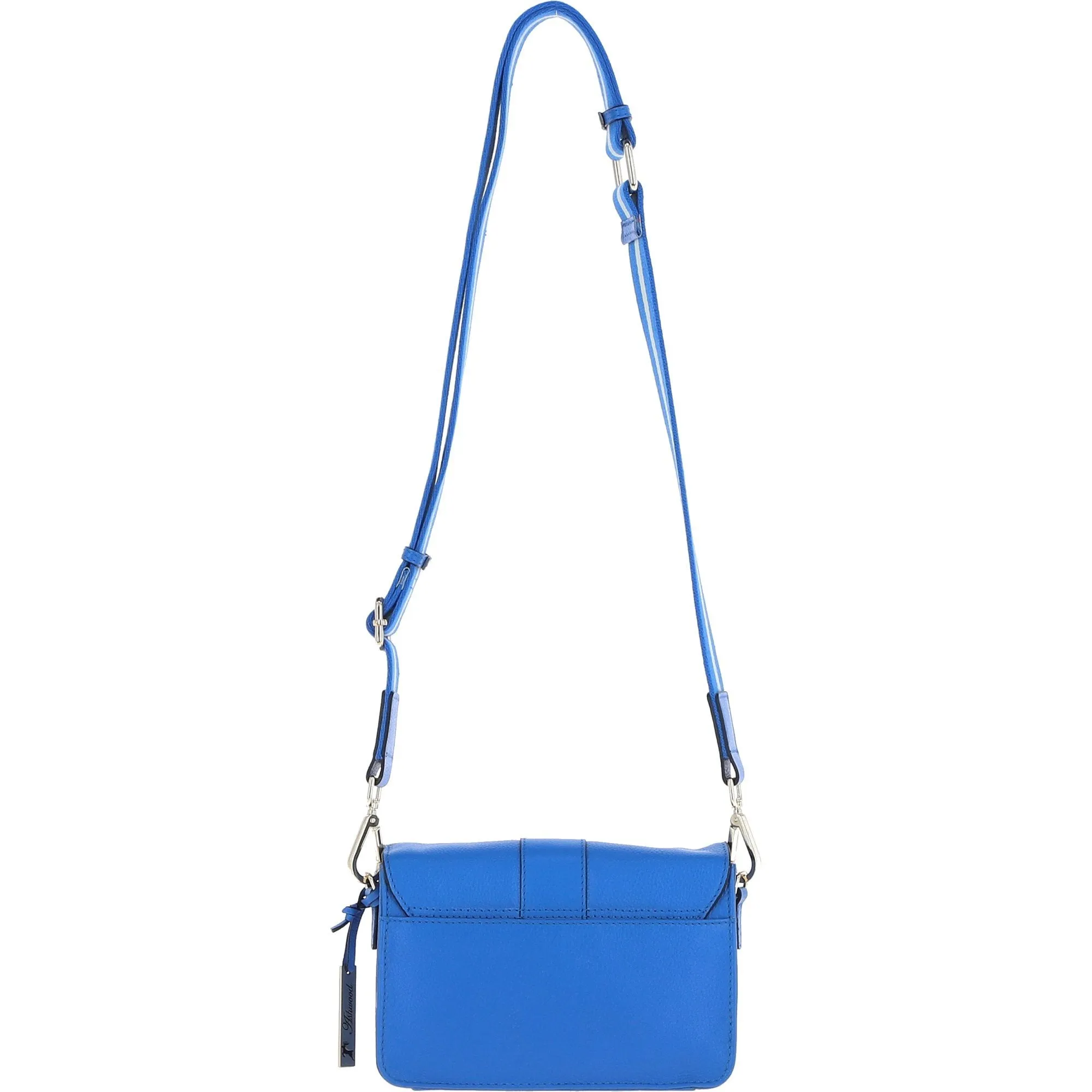 Ashwood Real Leather Small Crossbody Bag Sodalite Blue: 64297