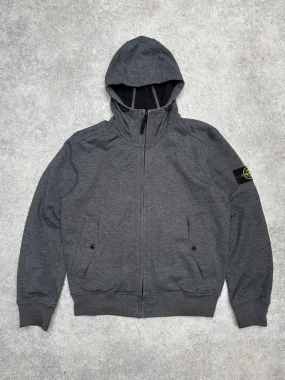 A/W 2014 Stone Island Soft Shell-R Fleece Lined Hooded Full Zip Jacket