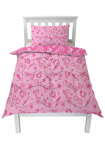 Barbie Boxfresh Coverless Duvet Cover Set | Kaleidoscope