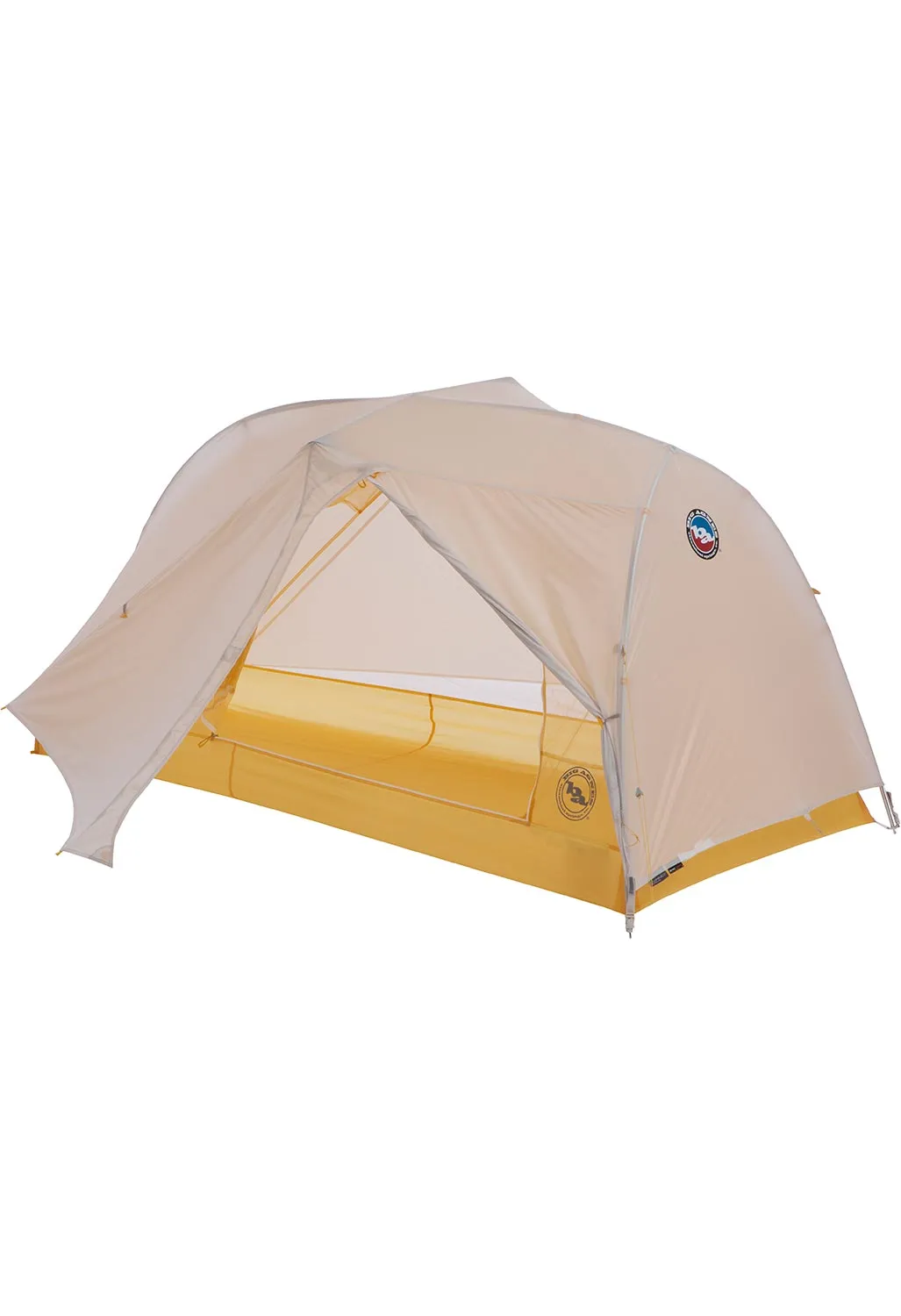 Big Agnes Tiger Wall UL1 Solution Dye Tent - Gray/Yellow