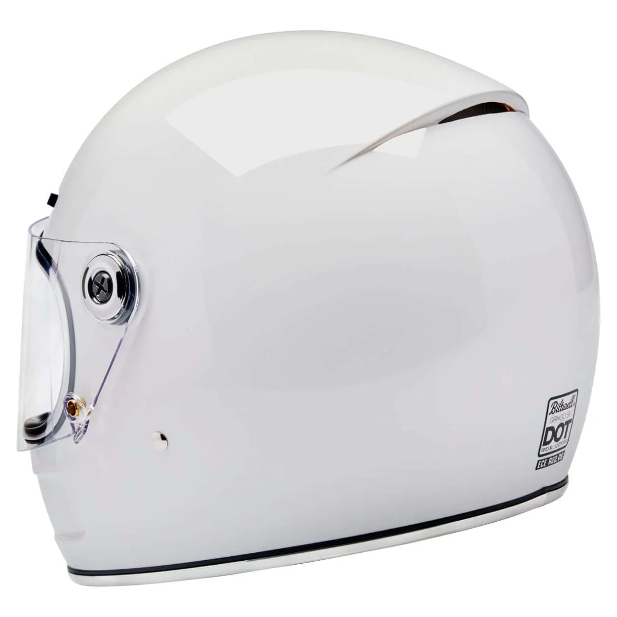 Biltwell Inc | Gringo SV Helmet - Gloss White