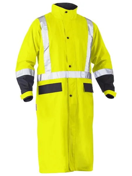 Bisley Women's H Taped Two Tone Hi Vis Rain Jacket