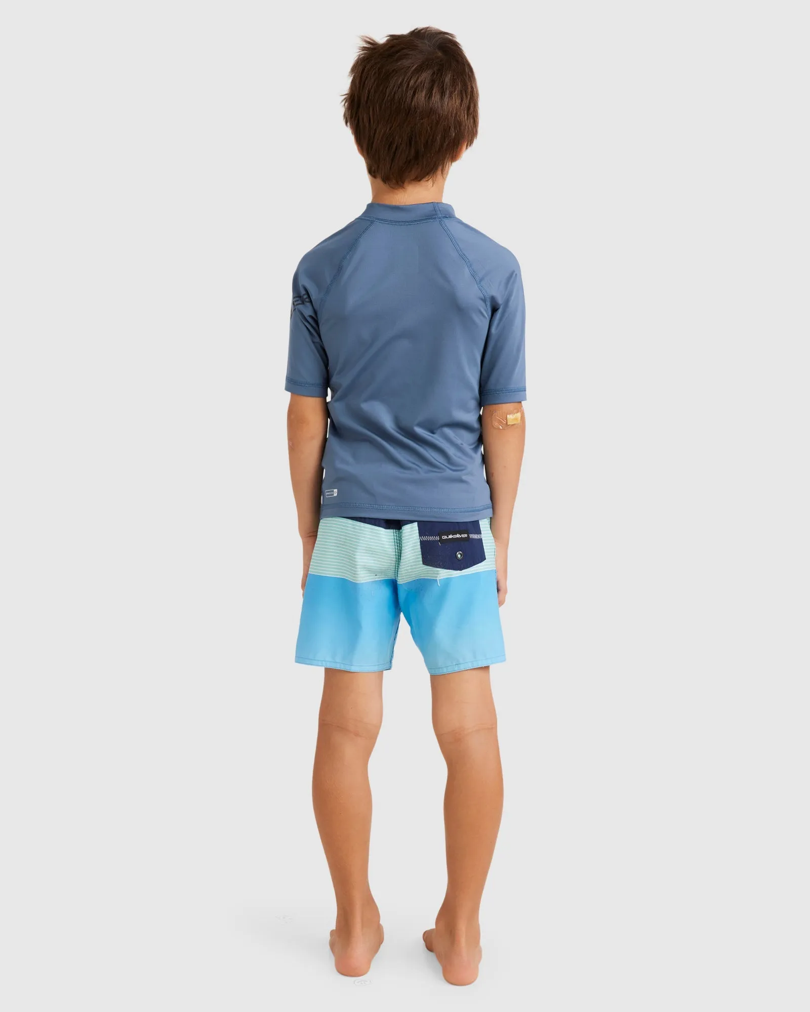 BOYS 2-7 ALL TIME SHORT SLEEVE UPF 50 RASH VEST