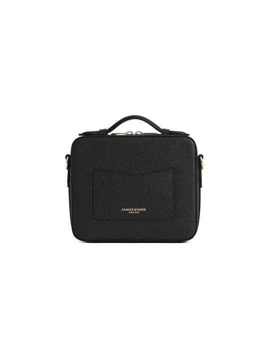 Buckingham black leather Crossbody Bag