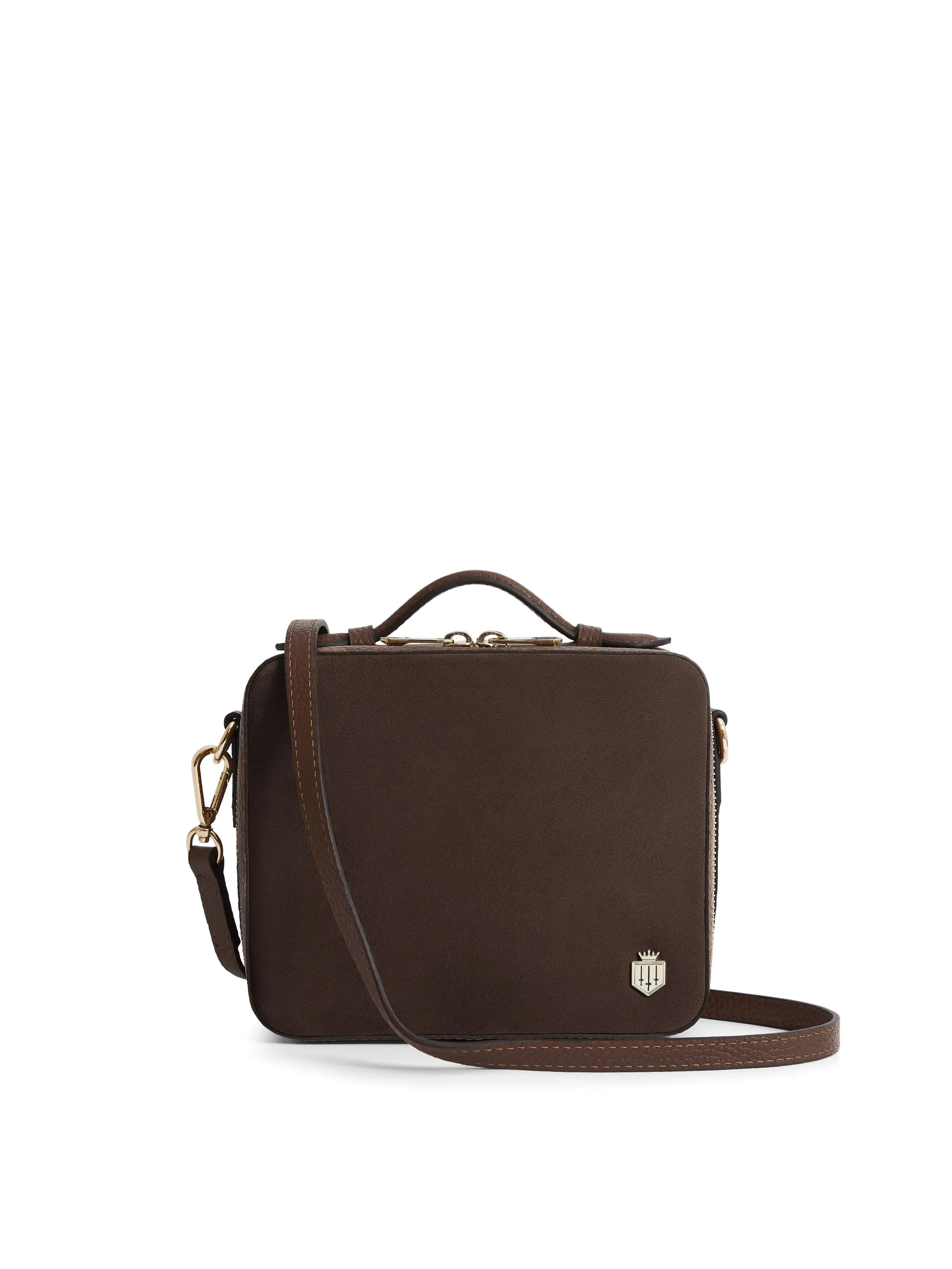 Buckingham chocolate Crossbody Bag