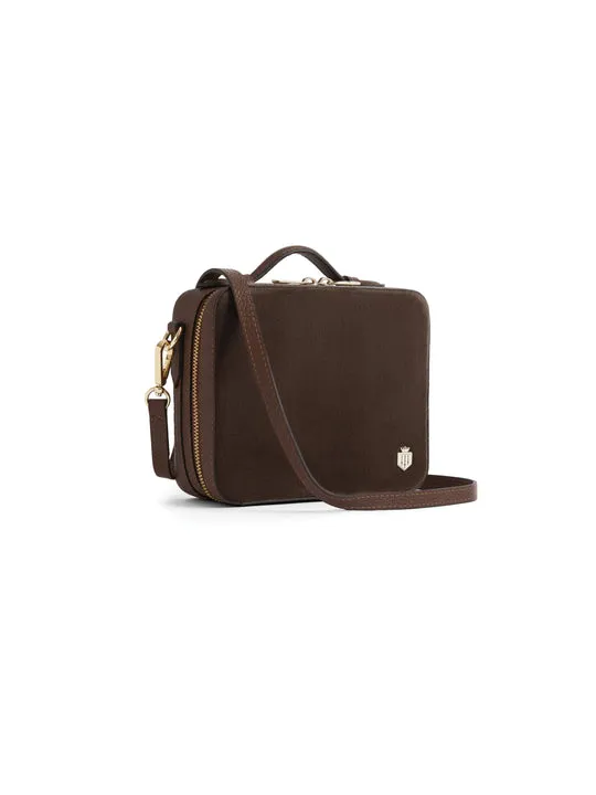 Buckingham chocolate Crossbody Bag