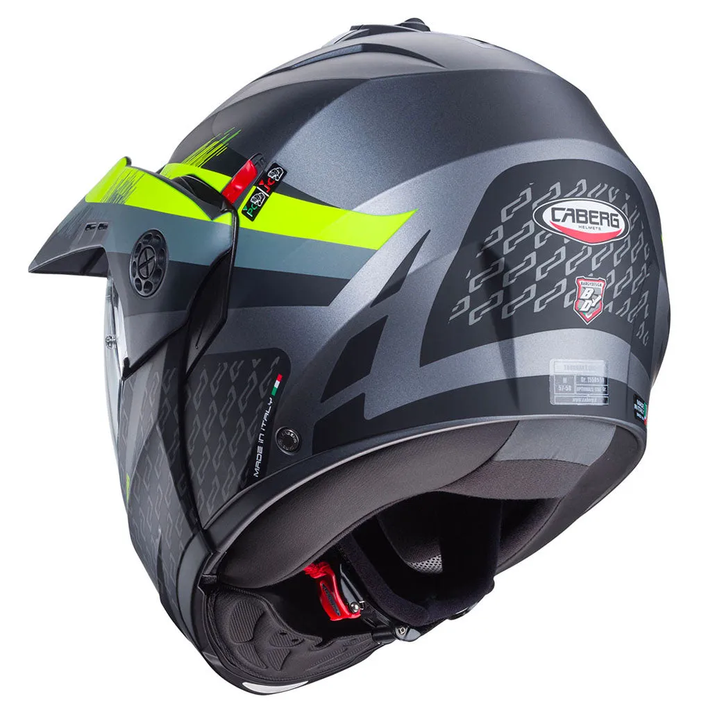 Caberg - Tourmax X Sarabe Matt Grey/Black/Yellow Helmet