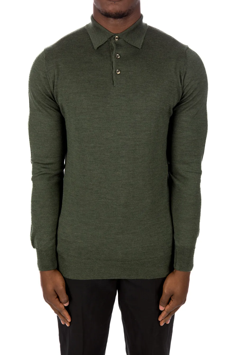 Cashmere Junkies Ls Polo | Credomen