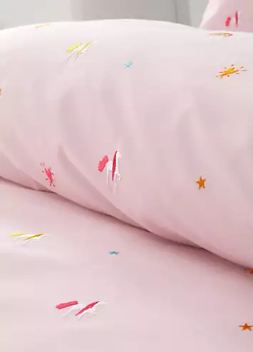 Catherine Lansfield Embroidered Unicorn Duvet Cover Set | Kaleidoscope