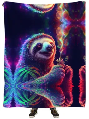 Chill Sloth Plush Blanket