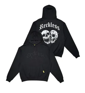 Civilized “Skulls Reckless  Black Hoodie