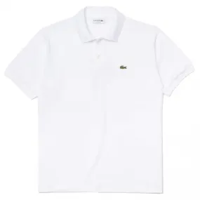 Classic Pique Polo Shirt - White