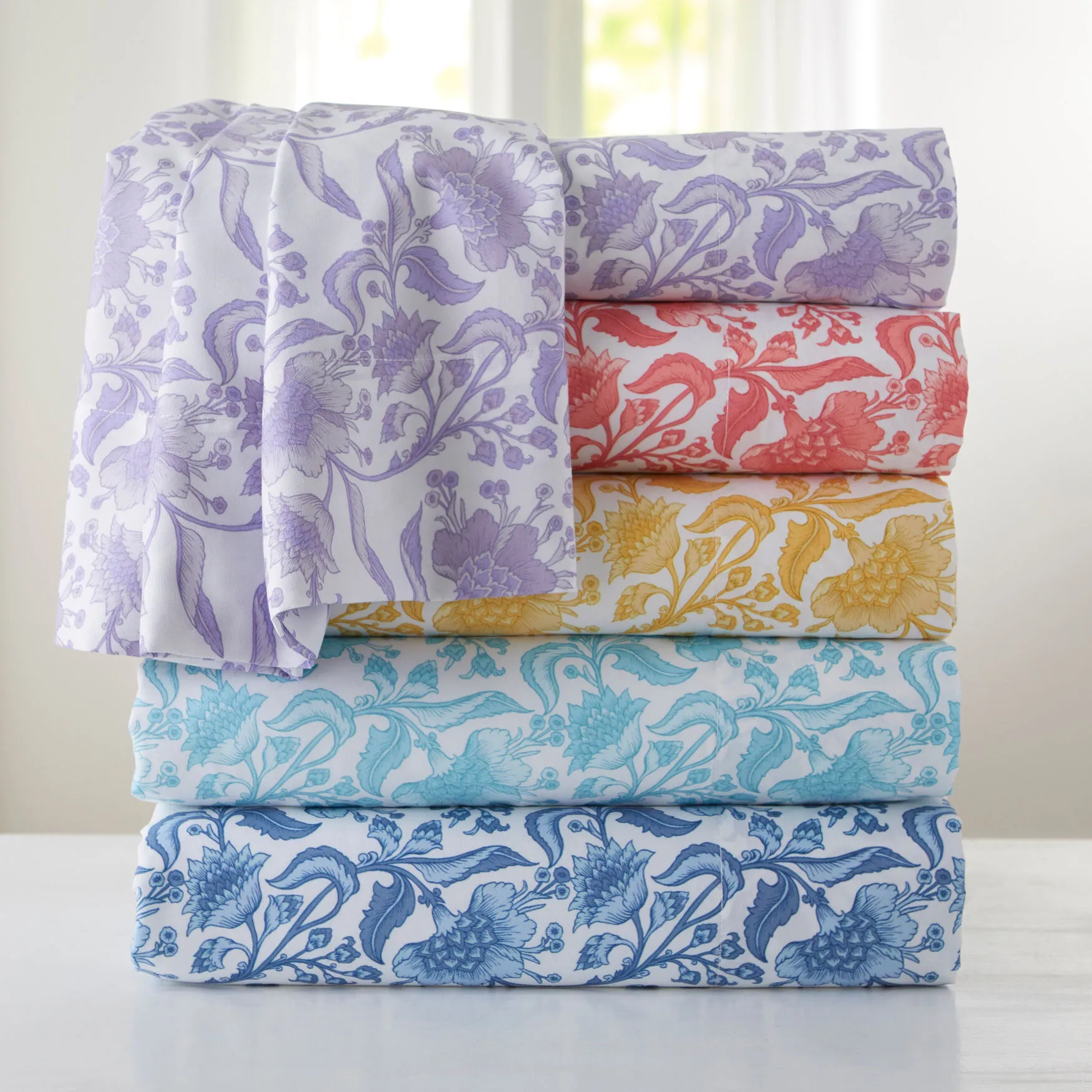 Comfort Cloud Floral Sheet Set