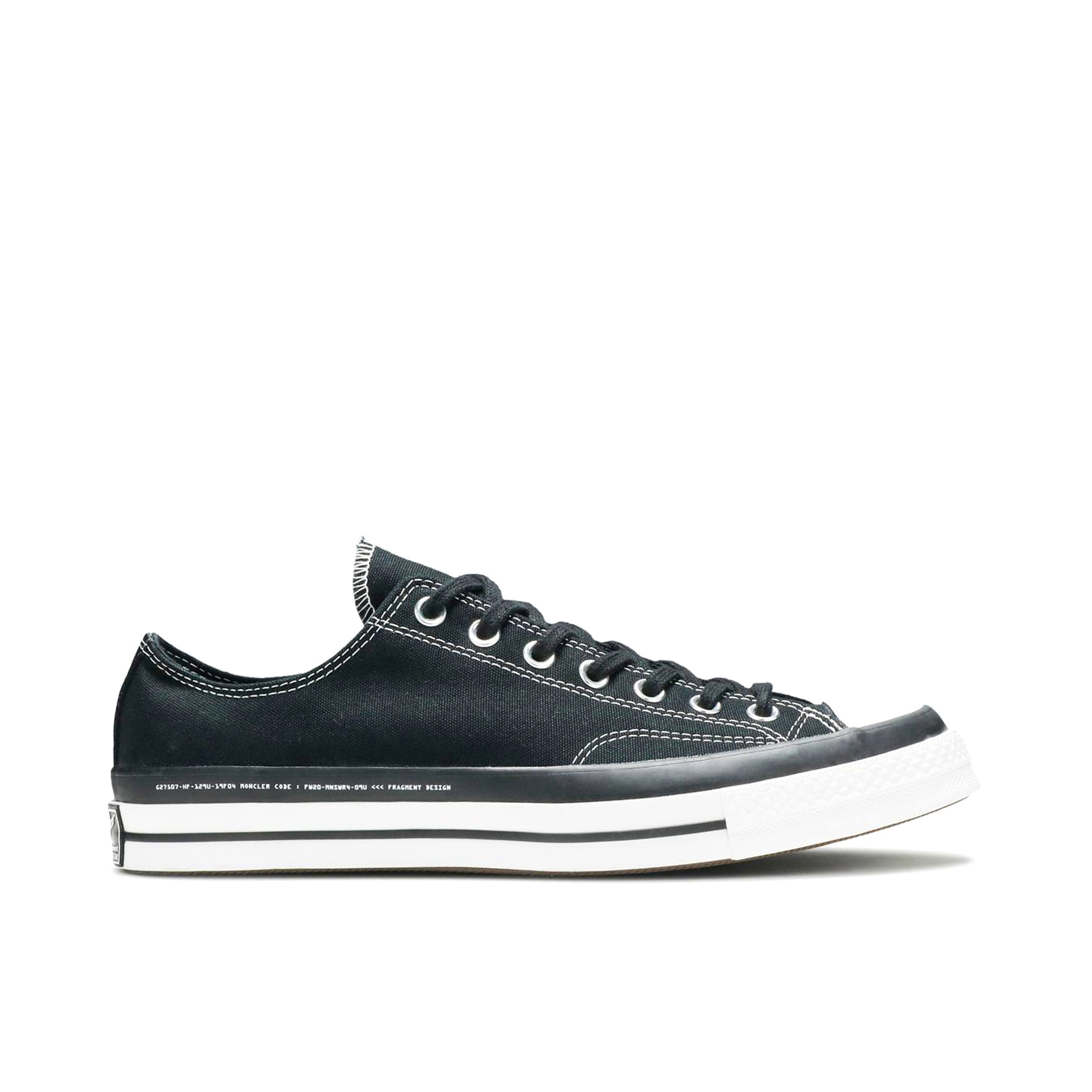 Converse Chuck Taylor All-Star 70 Ox x Moncler x Fragment Black | 169069C | Laced