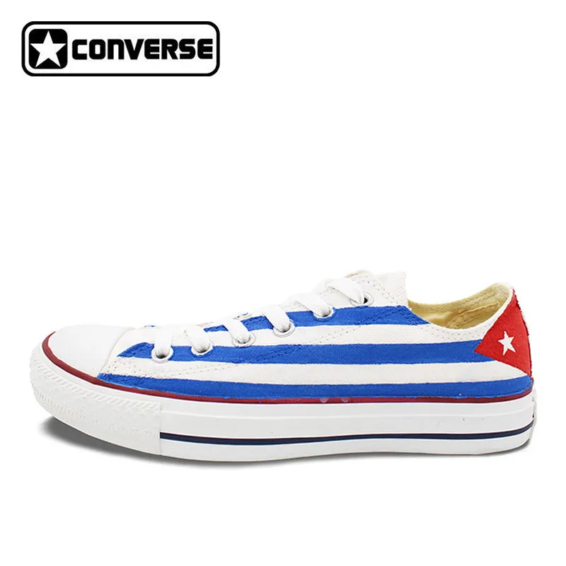 Converse Chuck Taylor Cuba Flag Custom Design