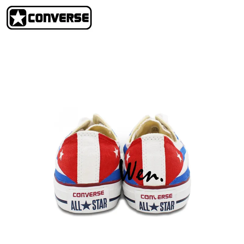 Converse Chuck Taylor Cuba Flag Custom Design