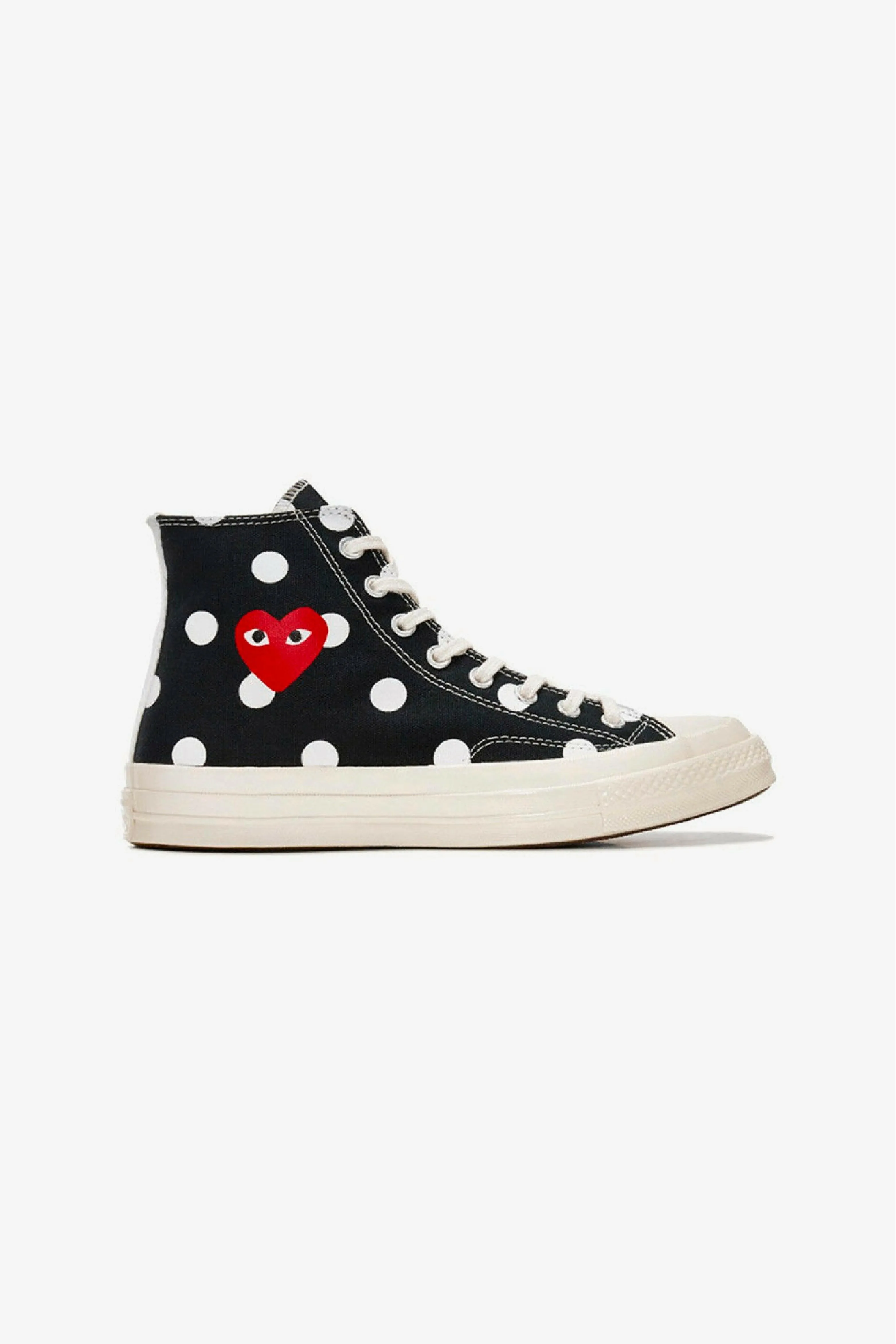 Converse Polka Dot Red Heart Chuck Taylor All Star '70 High