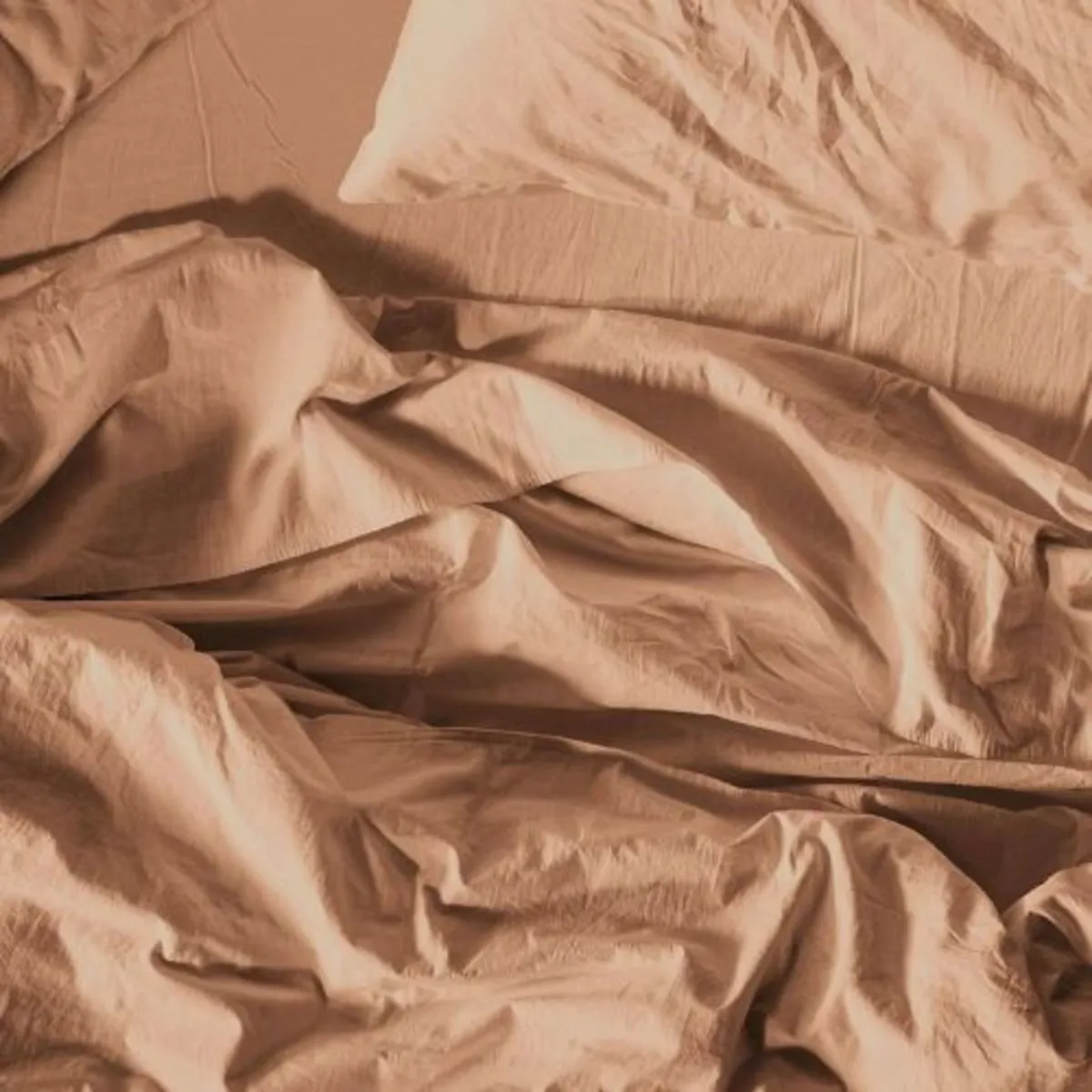 Crinkled Percale Sheet Set