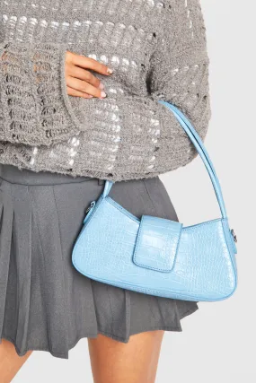 Croc Shoulder Bag