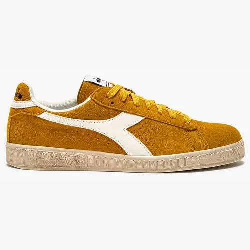 Diadora Game L Low Waxed Suede Retro Trainers YO