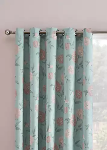 Dreams & Drapes Dahlia Pair of Eyelet Curtains | Kaleidoscope