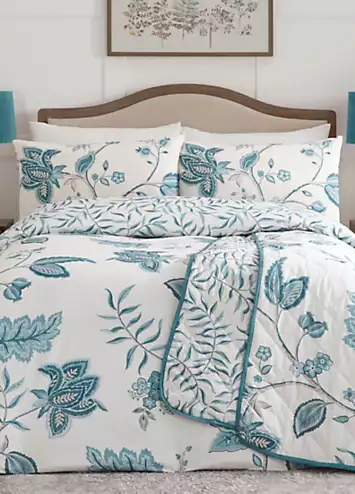 Dreams & Drapes Samira Duvet Cover Set - Teal | Kaleidoscope