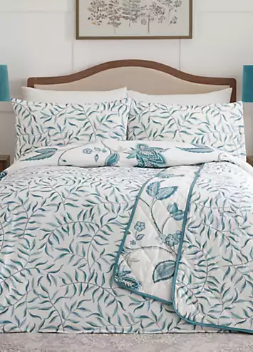 Dreams & Drapes Samira Duvet Cover Set - Teal | Kaleidoscope