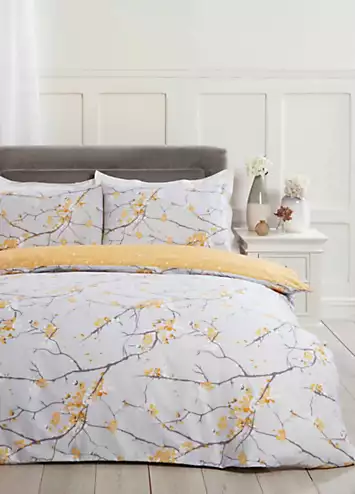 Dreamscene Spring Blossom Duvet Cover Set - Ochre | Kaleidoscope