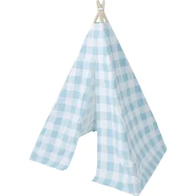 E&E Charles Play Tent, Blue Gingham