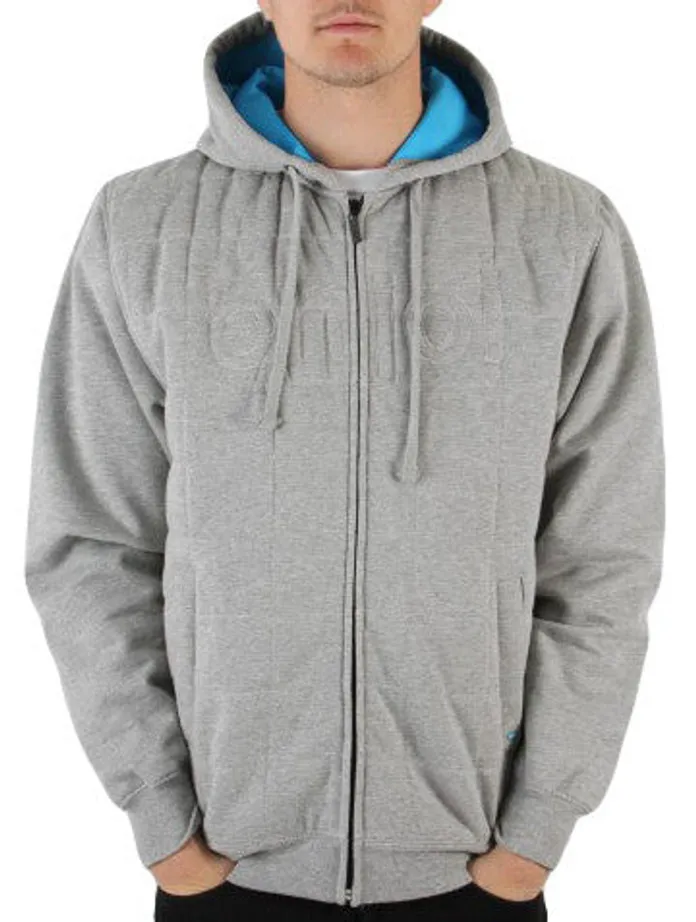 Enjoi Mattress Dancer Hooded Fleece Sweatshirt - Grey/Heather