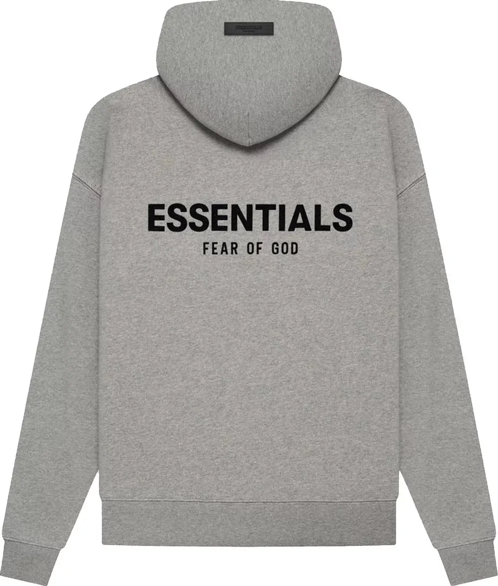 Essentials Fear of God Hoodie Dark Oatmeal