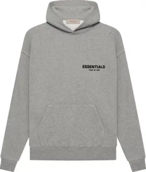 Essentials Fear of God Hoodie Dark Oatmeal